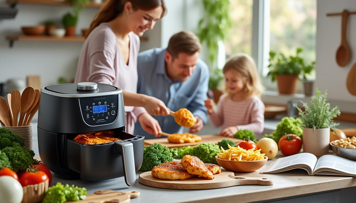 discover quick and delicious air fryer recipes perfect for busy parents. make mealtime stress-free with easy-to-follow dishes that your family will love!
