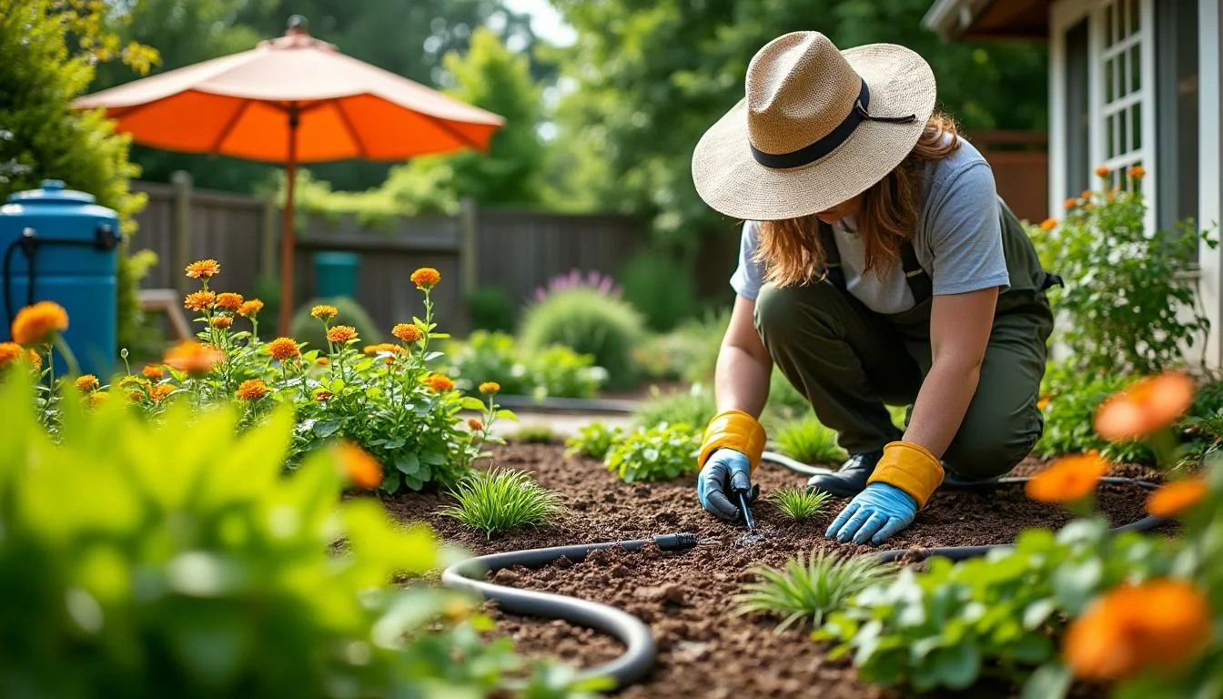 discover 7 effective strategies i've implemented as a professional horticulturist to reduce garden watering during heatwaves. learn practical tips to maintain your plants' health while conserving water in extreme temperatures.