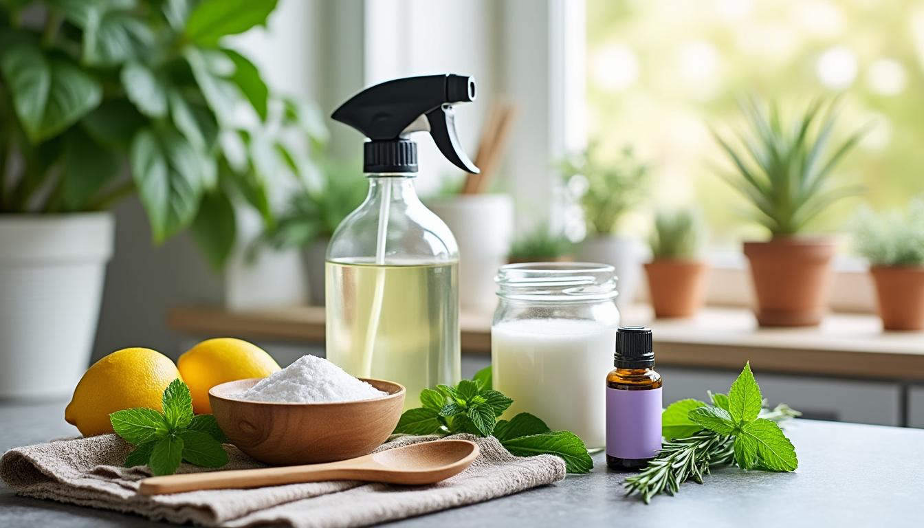 discover simple and effective recipes for making your own natural cleaning products at home. learn how to use safe ingredients to create eco-friendly alternatives that keep your space clean and healthy. save money while reducing your environmental footprint!