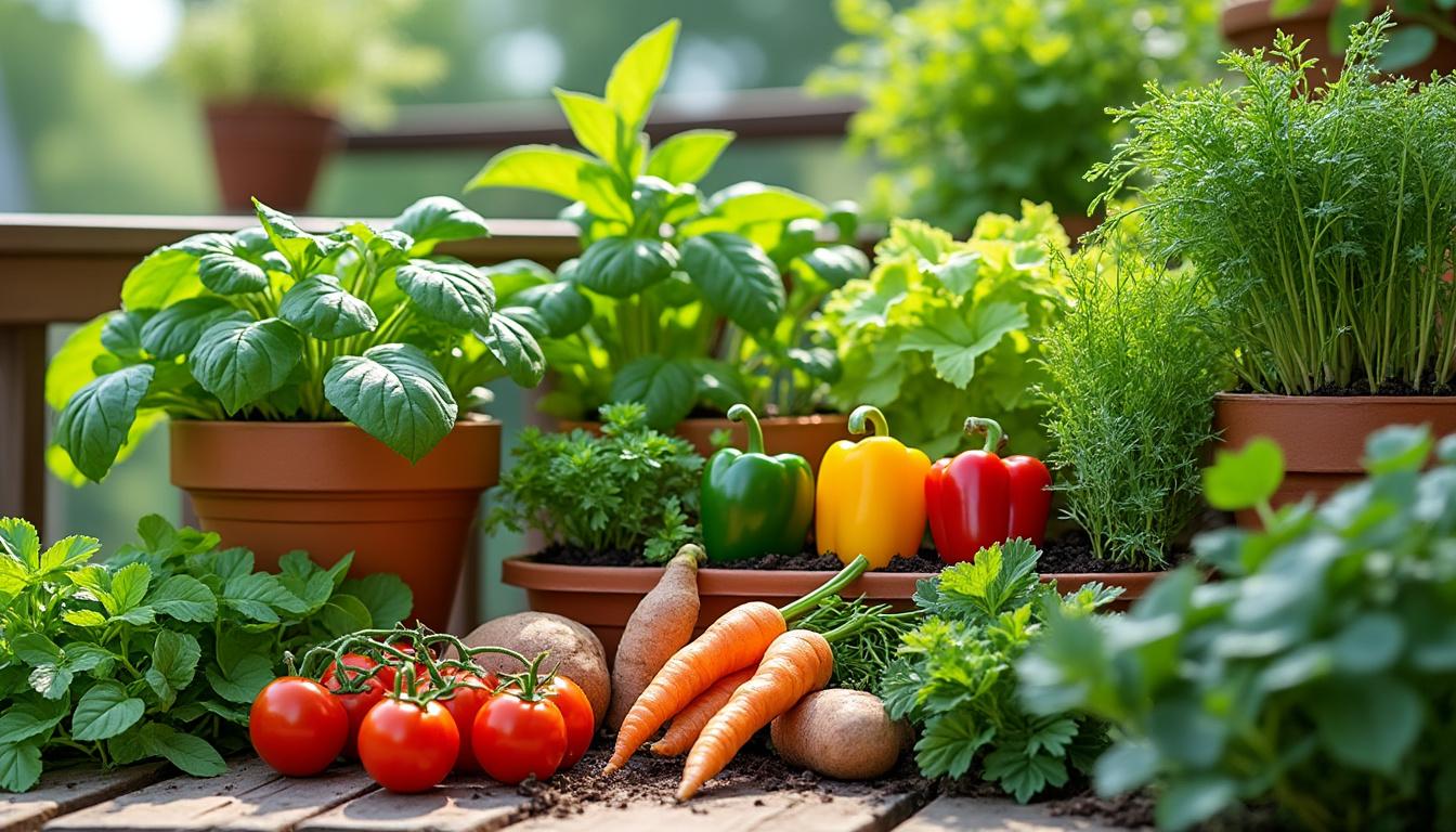discover the top seven container-friendly vegetables perfect for small spaces this june. maximize your gardening potential with easy-to-grow options that thrive in limited areas, bringing fresh produce to your home.