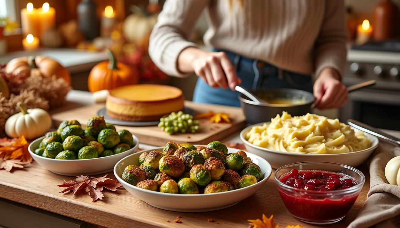 get ready for thanksgiving with essential last-minute cooking tips! discover quick side dish recipes and a delightful no-bake dessert that will impress your guests and make your holiday stress-free.