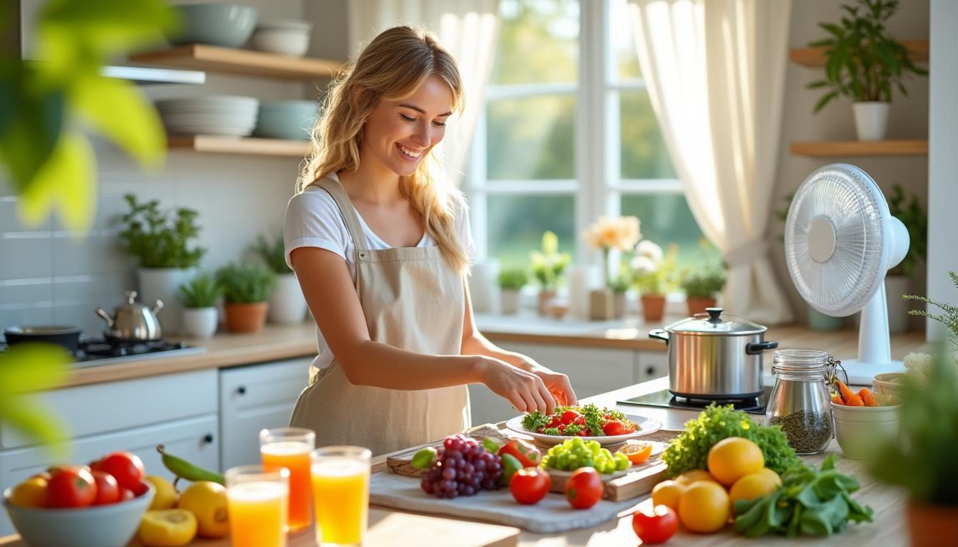 stay cool this summer with our 9 helpful tips for beating the heat in the kitchen. discover effective strategies to make cooking more comfortable and enjoyable while keeping your home temperature down.