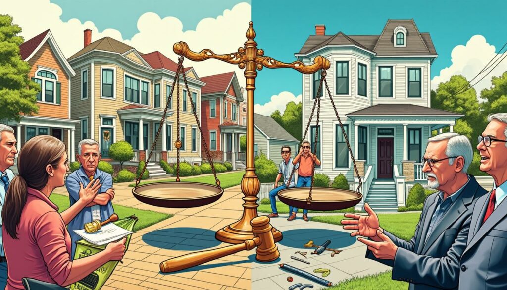 explore the challenges and conflicts faced by homeowners in historic districts within the real estate landscape. this article delves into the complexities of preserving architectural heritage while addressing the needs and rights of modern homeowners.