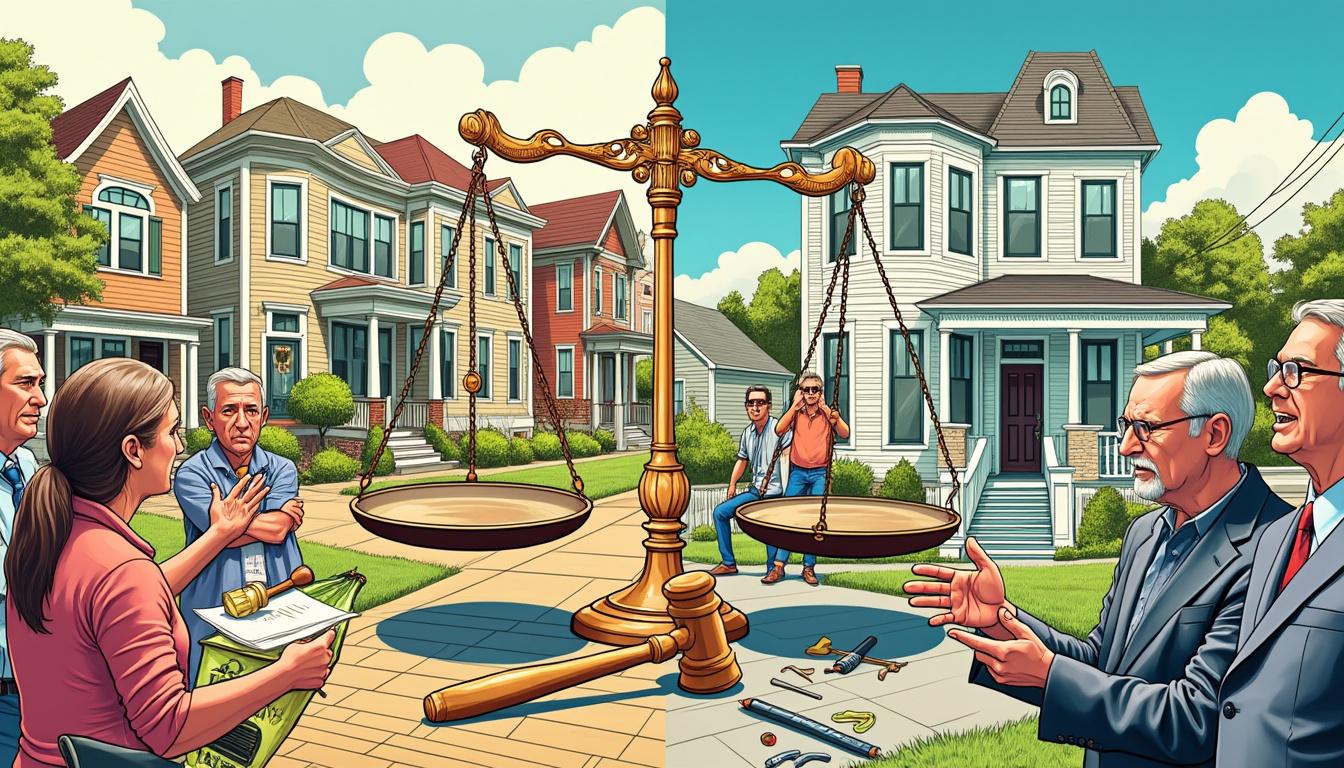 explore the challenges and conflicts faced by homeowners in historic districts within the real estate landscape. this article delves into the complexities of preserving architectural heritage while addressing the needs and rights of modern homeowners.
