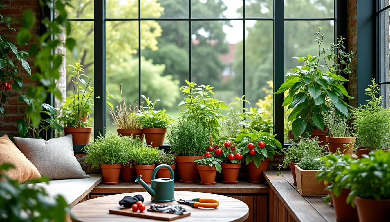 discover how to turn your apartment into a lush, year-round garden oasis. grow fresh fruits, vegetables, and herbs indoors with easy tips and smart solutions for any space.