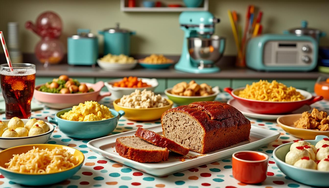 discover the flavors of the past with our collection of 26 iconic 1950s recipes. relive culinary nostalgia and bring classic retro dishes to your modern kitchen.